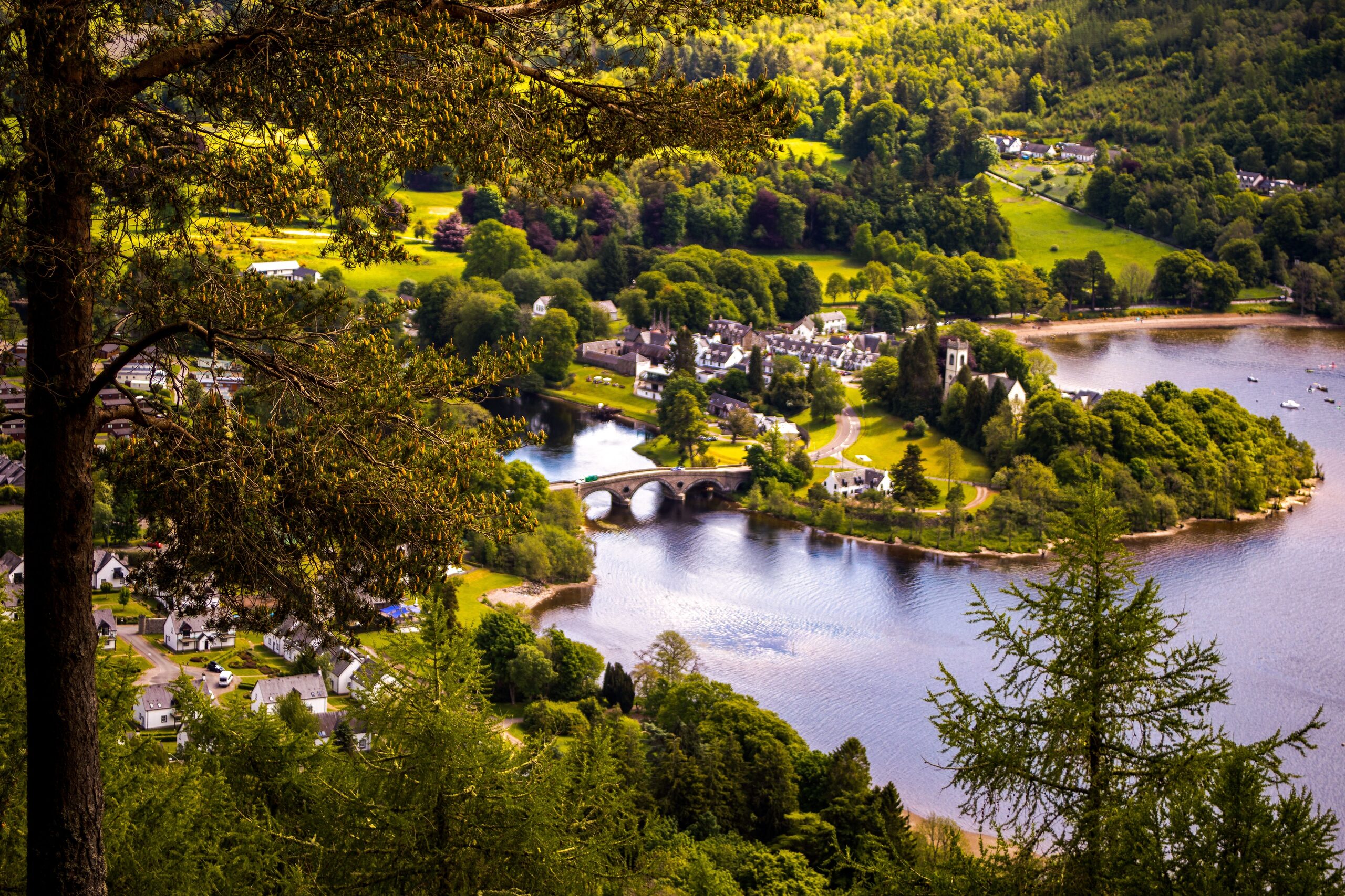 Where is Loch Tay in Scotland
